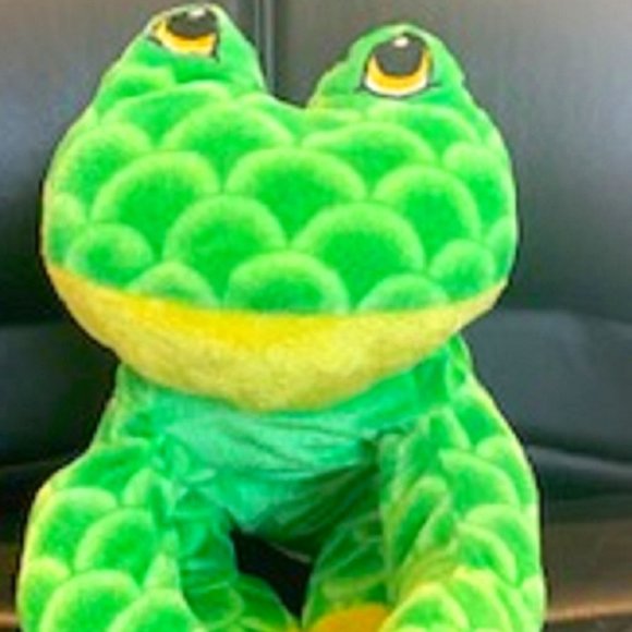 NWT Nanco Soft Plush Green Frog Stuffed Animal Toy 18" - Picture 3 of 7